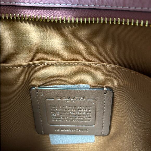 NWT Coach Dempsey File Bag In Signature Jacquard With Stripe And Coach Patch - Picture 6 of 11